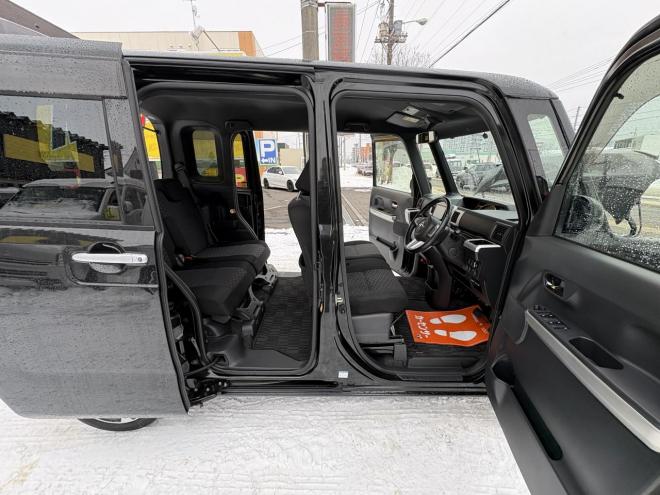 ウェイクWAKE 4WD G-SA TURBO寒冷地仕様　両側パワースライドドア　ブレーキアシスト　VSC　LEDヘッド　エンスタ　ブルートゥースフルセグナビ　シートヒーター　ETC　バイザー　フォグ　スタットレス　　エンジンオイル交換　オイルエレメント交換 4WD 660 5Dr