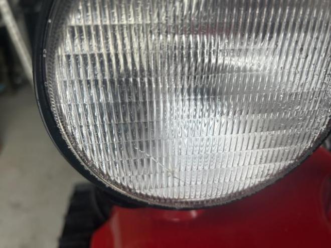 除雪機ホンダ8馬力HS870点検整備塗装済　試運転OK!