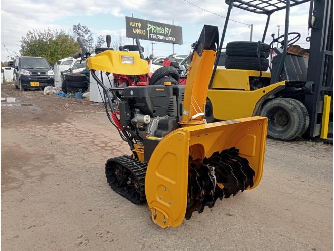 除雪機ほぼ新車