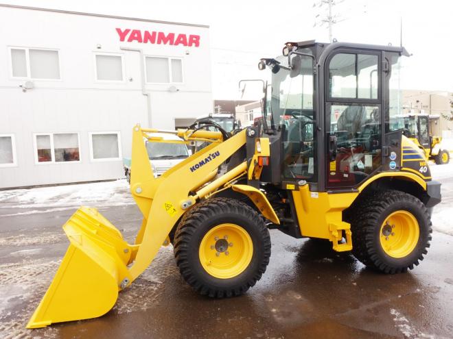 ホイールローダコマツ WA40-8　バケット容量0.5m3　