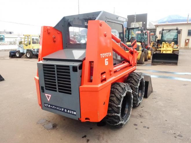 スキッドステアローダトヨタ 3SDK6　バケット容量0.28m3 