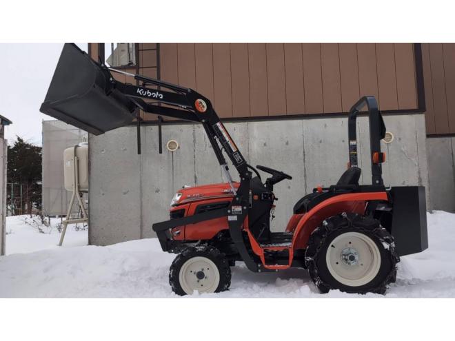 トラクター除排雪可バケツ袖付きクボタJB13エクストラ 4WD 800