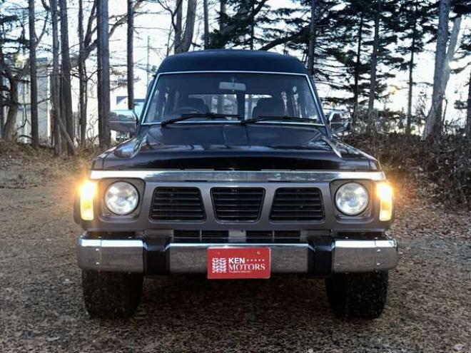 サファリ4.2 エクストラハイルーフグランロード ディーゼル 4WD　ハイルーフ　パワステ　パワーウィンドウ　社外アルミホイール　マッドフラップ 4200