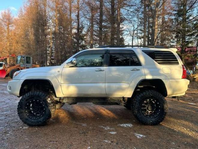 ハイラックスサーフ3.4 SSR-X 4WD　アルミホイール　エアコン　パワステ　パワーウィンドウ　キーレスエントリー　アルミホイール　社外ナビ　バックカメラ　リフトアップ　ETC 3400