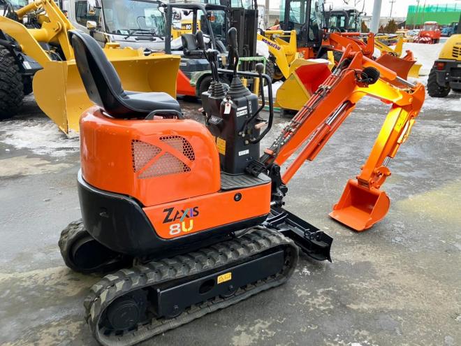 バックホー日立　中古　ミニユンボ　ZX8U-2　建機