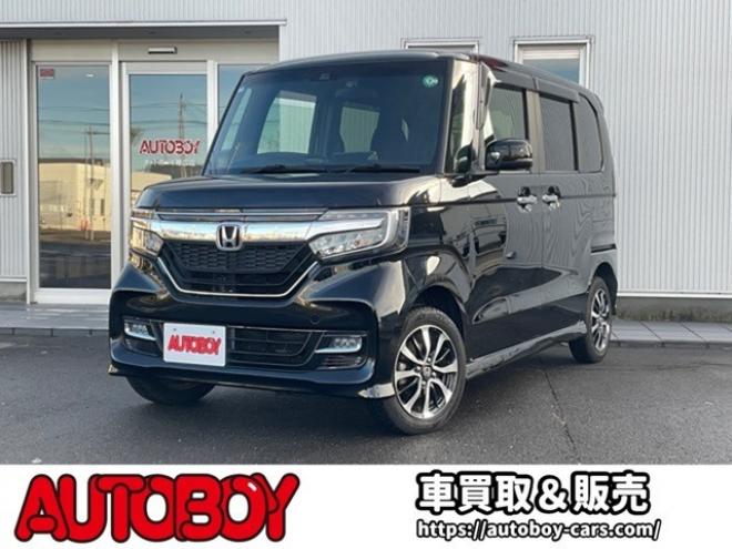 N-BOXカスタム 660 G L ホンダセンシング 4WD　純正ナビ・TV　バックカメラ　両側パワスラ　純正エンジンスターター　プッシュスタート　クルコン　ETC　LEDヘッドライト　フォグランプ　シートヒーター　ドラレコ　bluetooth 660