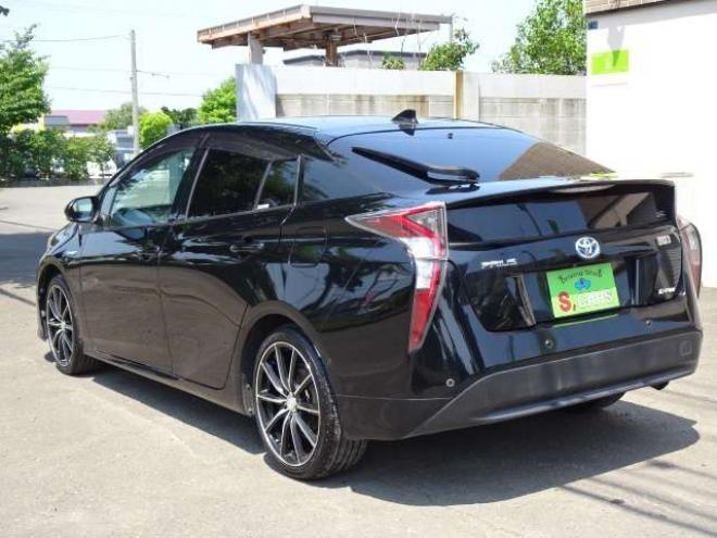 プリウス1.8 A プレミアム E-Four 4WD　本州車 ハイブリットシステム2年保証/走行距離無制限　 4WD　TRDエアロ　ブラインドスポットモニター　純正ナビ　地デジ　バックカメラ　18インチアルミ　本革シート　ヘッドアップディスプレイ　AC100V 1800