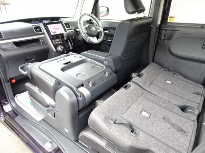 タントカスタム X トップエディション SAII 4WD　本州車　保証1年/走行距離無制限　4WD　パワースライドドア　純正8型ナビ　地デジ　Bluetooth接続　バックカメラ　スマートアシスト　衝突軽減　レーンキープアシスト　LEDヘッドライト　ETC　ハーフレザーシート 660