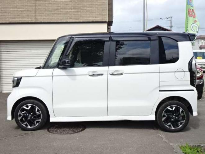 N-BOXカスタム 660 G L ターボ ホンダセンシング 4WD　本州車　保証1年/走行距離無制限　4WD 両側パワスラ バックカメラ ETC　プッシュスタート　ブレーキサポート 660