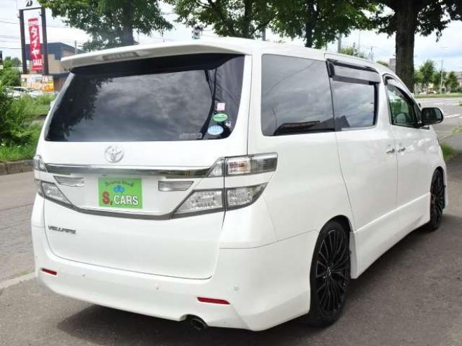 ヴェルファイア2.4 Z 4WD　本州車　保証1年/走行距離無制限　後期型　4WD　社外20インチアルミ　ローダウン  両側パワースライドドア　純正ナビ　地デジ　バックカメラ　フリップダウンモニター　スマートキー　コーナーセンサー　7人乗り 2400