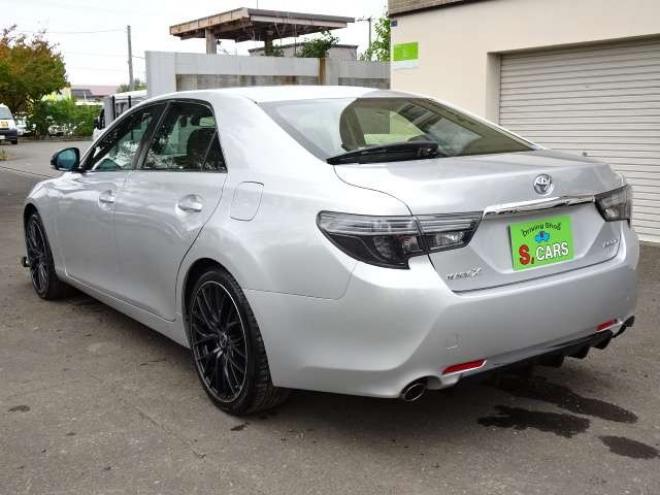 マークX2.5 250G Four 4WD　本州車　保証1年　4WD　ワンオーナー　エスカーズカスタム　フロントリップ　リヤディフューザー　プレシャス/HM-1　19インチアルミ　純正ナビ　ワンセグTV　ドライブレコーダーLDA　ETC　クルーズコントロール 2500