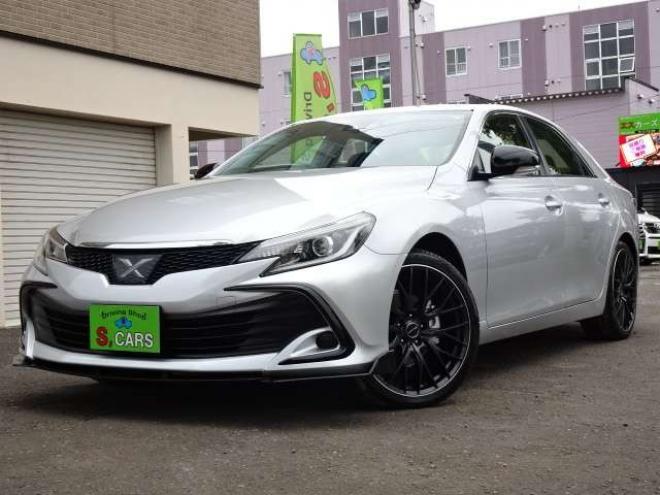 マークX2.5 250G Four 4WD　本州車　保証1年　4WD　ワンオーナー　エスカーズカスタム　フロントリップ　リヤディフューザー　プレシャス/HM-1　19インチアルミ　純正ナビ　ワンセグTV　ドライブレコーダーLDA　ETC　クルーズコントロール 2500