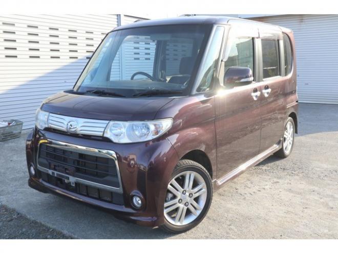 タントカスタム RS 4WD　アイドリングストップ・ナビ・TV・左パワースライドドア・ターボ・Tチェーン式 660