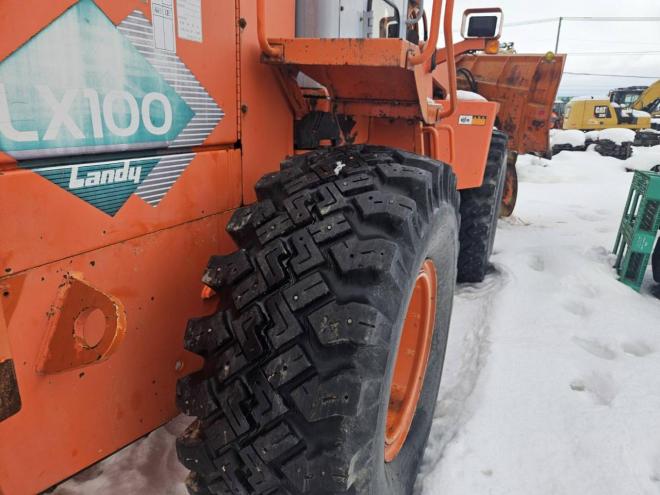 ホイールローダLX100-2C　マルチプラウ＆バケット　旭川ヤード