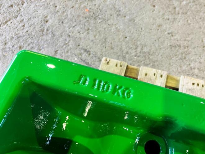 農機補助部品ジョンディア　中古　ウェイトハンガー110kg