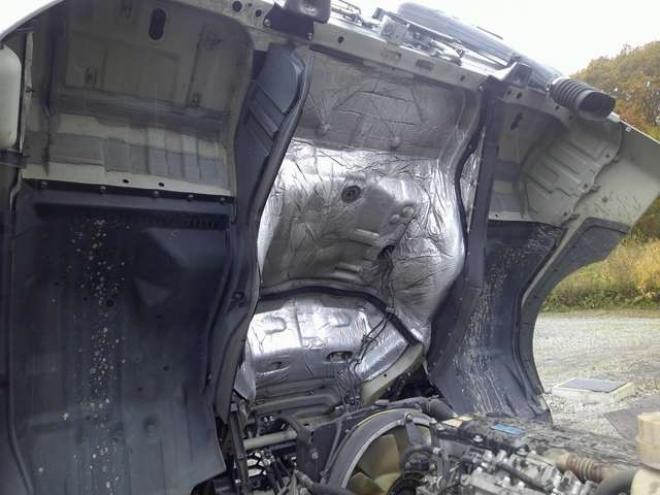 ファイター平ボディコンテナ専用車　QKG-FK62FZ　 2WD 7540