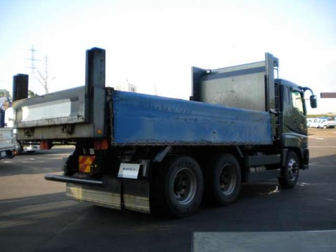 スーパーグレートダンプ QKG-FV60VX 新明和工業　 2WD 12800