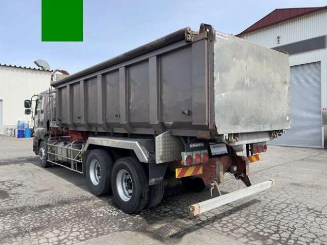 ギガ深ダンプ　LKG-CYZ77AM 新明和工業　 2WD 9830