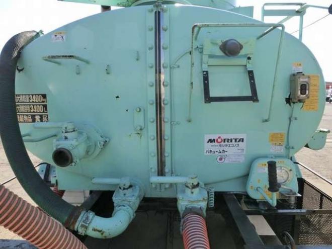 フォワードバキュームカー　PKG-FRR90S1　モリタ　 2WD 5190