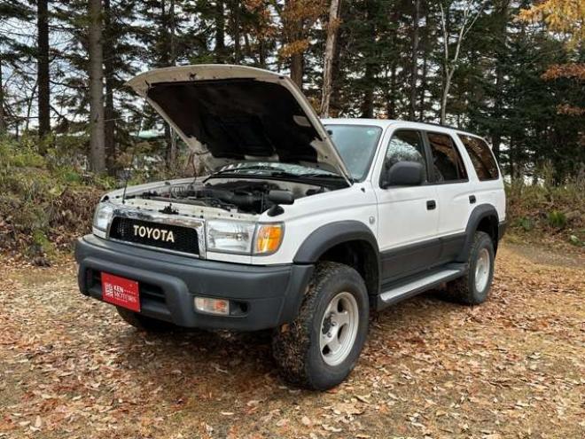 ハイラックスサーフ3.0 SSR-X ディーゼルターボ 4WD　サンルーフ　リフトアップ　ETC　パワステ　パワーウィンドウ　社外アルミ　ABS　キーレス　CDオーディオ 3000