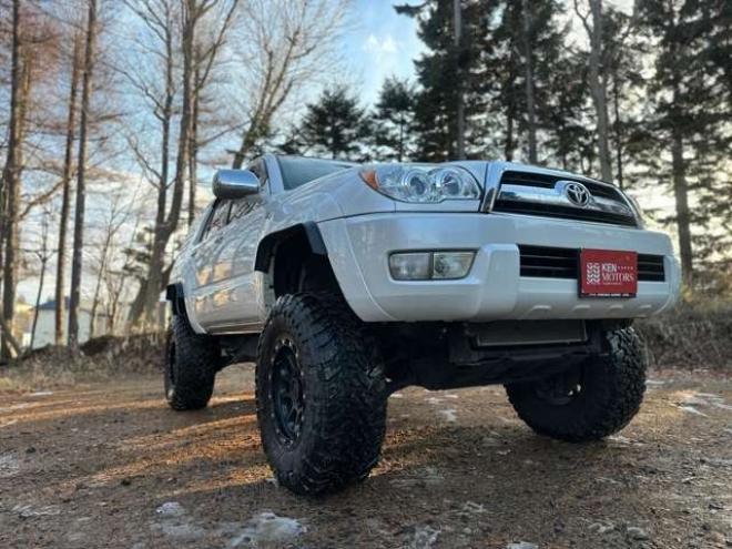 ハイラックスサーフ3.4 SSR-X 4WD　アルミホイール　エアコン　パワステ　パワーウィンドウ　キーレスエントリー　アルミホイール　社外ナビ　バックカメラ　リフトアップ　ETC 3400