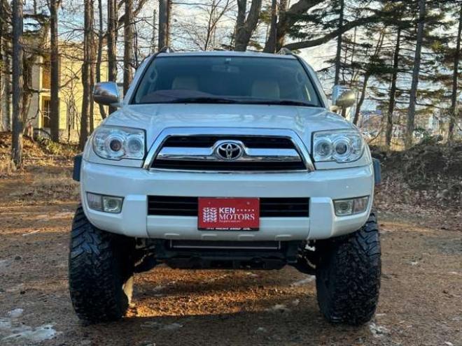 ハイラックスサーフ3.4 SSR-X 4WD　アルミホイール　エアコン　パワステ　パワーウィンドウ　キーレスエントリー　アルミホイール　社外ナビ　バックカメラ　リフトアップ　ETC 3400