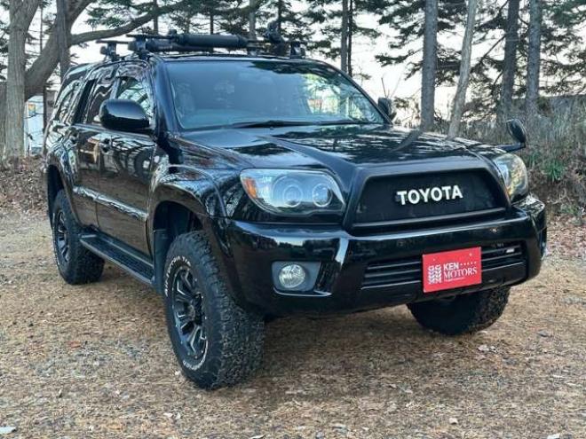 ハイラックスサーフ2.7 SSR-X 4WD　社外地デジナビ　バックカメラ　ウーハー　ドライブレコーダー　ルーフキャリア　ETC　オールテレーンタイヤ　リフトアップ　サンルーフ　社外アルミホイール　ABS　パワーウィンドウ　パワステ　社外グリル 2700