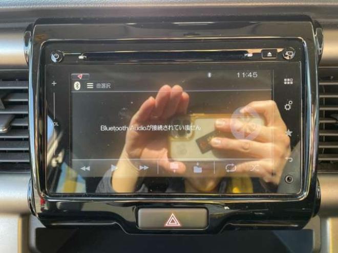 ハスラーJスタイルII 4WD　1年走行距離無制限保証/Bluetooth/ナビ・フルセグTV/全方位カメラ/夏冬タイヤ付/エンジンスターター/ETC/ワンオーナー/禁煙車/車検整備2年付き/法定整備/修復歴無し 660