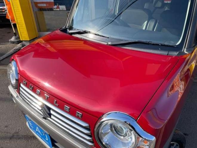 ハスラーJスタイルII 4WD　1年走行距離無制限保証/Bluetooth/ナビ・フルセグTV/全方位カメラ/夏冬タイヤ付/エンジンスターター/ETC/ワンオーナー/禁煙車/車検整備2年付き/法定整備/修復歴無し 660