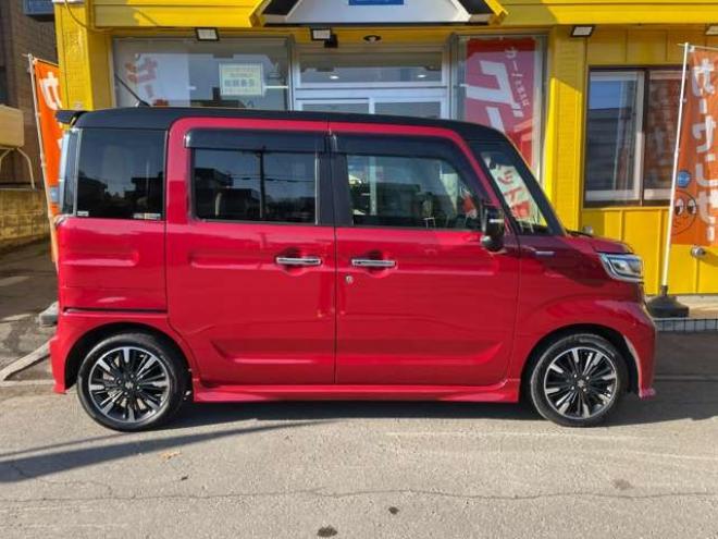スペーシアカスタム ハイブリッド XSターボ 4WD　1年走行距離無制限保証/Bluetooth/ナビ・フルセグTV/全方位カメラ/両側パワースライドドア/エンジンスターター/ETC/コーナーセンサー/シートヒーター/ミラーヒーター/夏冬タイヤ付き/ワンオーナー/修復歴無し 660