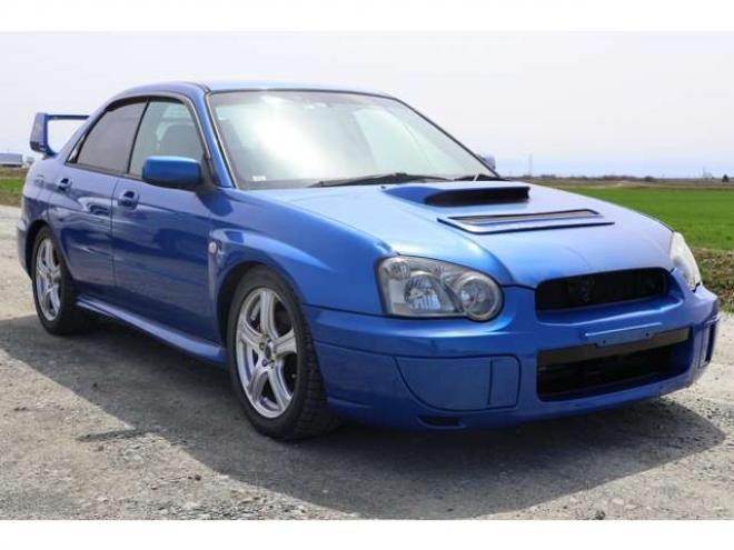 インプレッサ2.0 WRX 2004 Vリミテッド 4WD　検2年　MTターボ　社外マフラー 2000