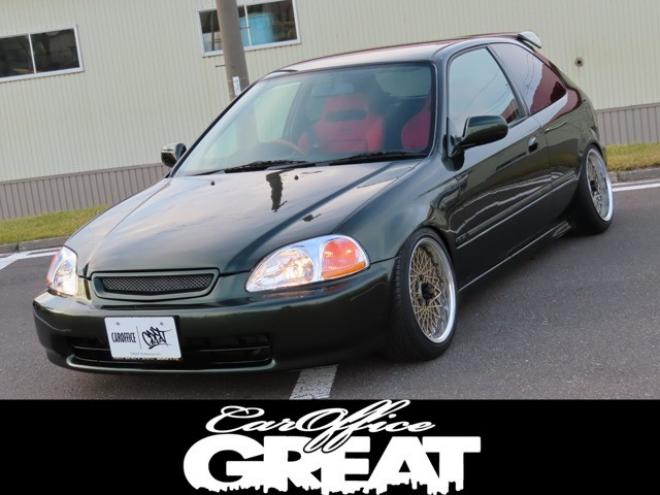 シビックタイプR1.6　ヴェゼル純正色全塗装・タイベル交換済・USヘッドライト 2WD 1600