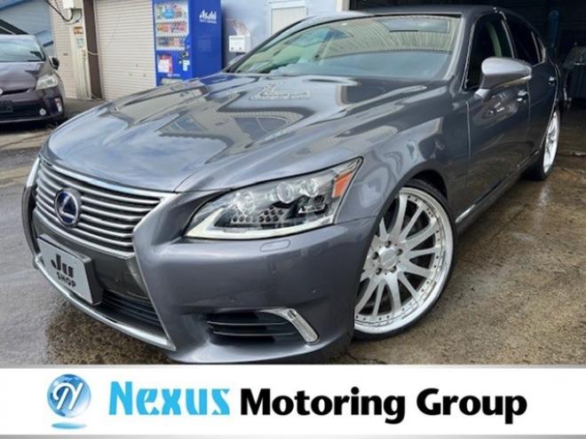 レクサスLSハイブリッド 600h バージョンC Iパッケージ 4WD　茶革・新規車検整備付・本州仕入車両 5000