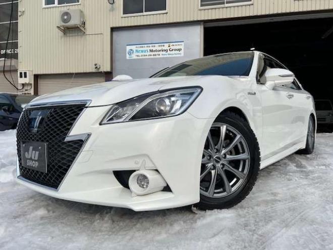 クラウンアスリート ハイブリッド 2.5 S Four 4WD　20AW・車高調・エンスタ・新規車検整備付 2500