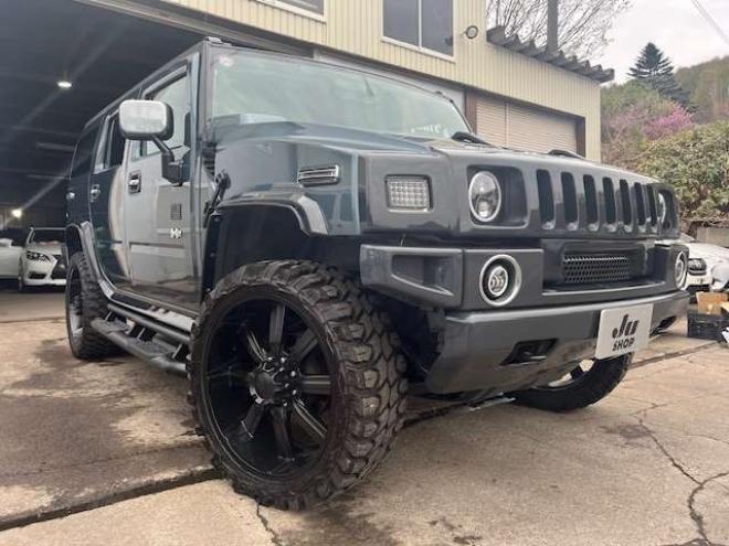 ハマーH2 6.0　4WD　カスタム　1ナンバー　24AW・マッドタイヤ・サンルーフ 6000