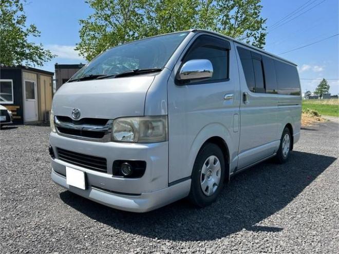 ハイエースバンスーパーＧＬ　４ＷＤ　ナビ　両側スライドドア　電動格納ミラー　ＡＴ　エアコン　パワーウィンドウ　運転席エアバッグ　助手席エアバッグ 4WD 2500(D) 5Dr