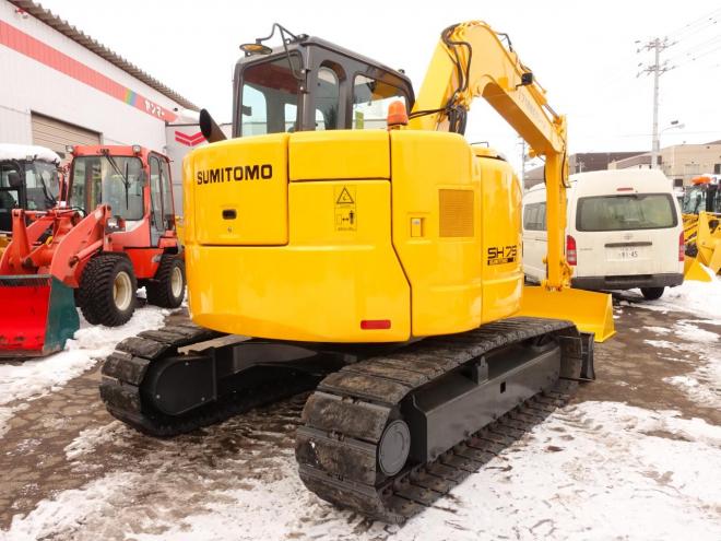 バックホースミトモ　SH75X-3B　バケット容量0.28m3
