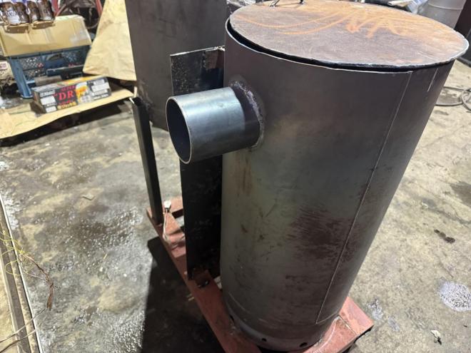 ヒーター大型廃油ストーブ 30坪程度に 超高火力！