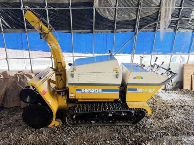 除雪機コバシ ST22-3 22馬力 大型ディーゼル 2段オーガ