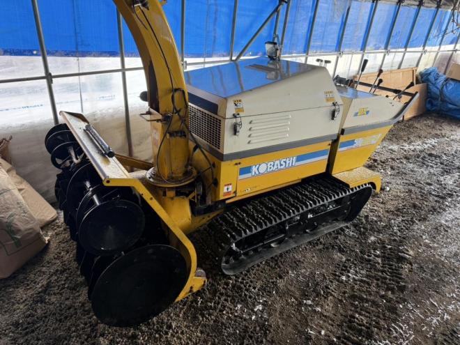 除雪機コバシ ST22-3 22馬力 大型ディーゼル 2段オーガ