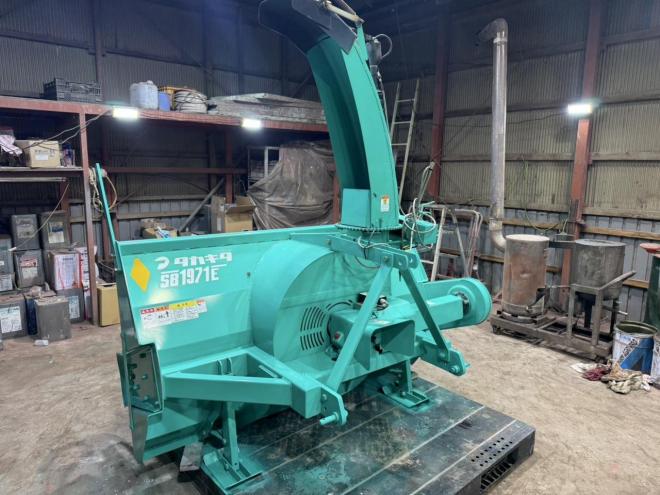 除雪機タカキタ SB1971E 1.9m スノーブロワー 極美品