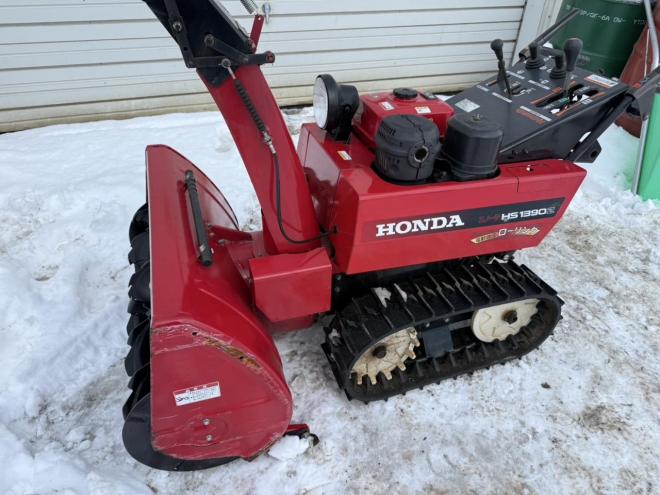 除雪機ホンダ HS1390Z 13馬力 ローリング付き 