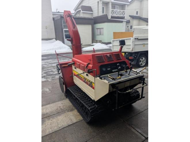 除雪機ワドー　SS130　１３馬力　デイーゼル　1.743H　ワンオーナー機