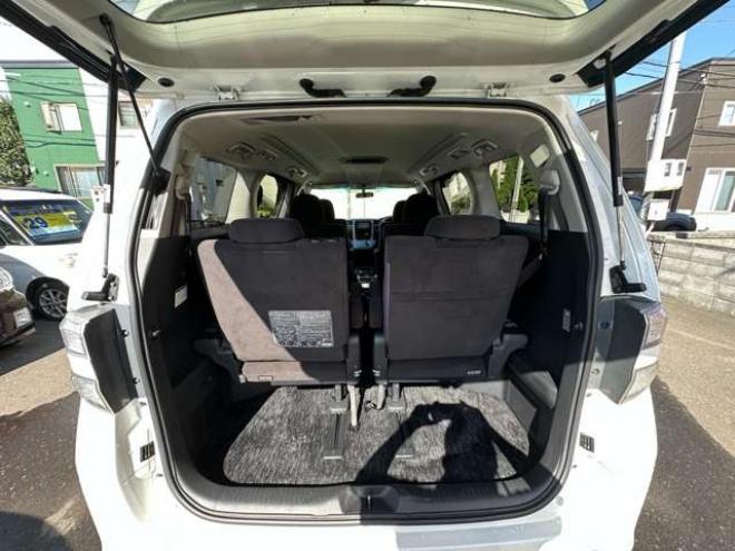 ヴェルファイア2.4 Z プラチナセレクション 4WD　両側パワースライドドア　HDDナビ　フルセグTV　バックモニター　プッシュスタート　横滑り防止装置　コーナーセンサー　パワーバックドア　純正アルミホイール　純正エンンジンスターター 2400