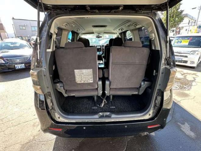 ヴェルファイア2.4 Z プラチナセレクション 4WD　両側パワースライドドア　パワーバックドア　スマートキーETC　ナビ　Bluetooth　地デジ　純正18インチアルミホイール夏　横滑り防止装置　コーナーセンサー　プッシュスタート 2400