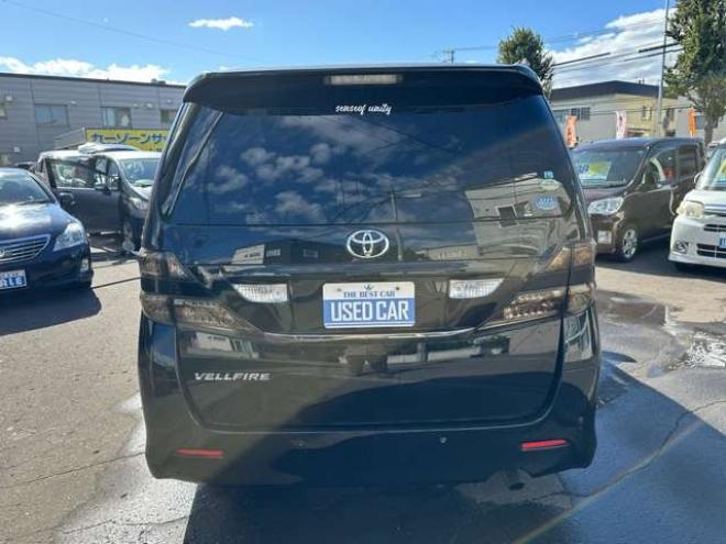 ヴェルファイア2.4 Z プラチナセレクション 4WD　両側パワースライドドア　パワーバックドア　スマートキーETC　ナビ　Bluetooth　地デジ　純正18インチアルミホイール夏　横滑り防止装置　コーナーセンサー　プッシュスタート 2400