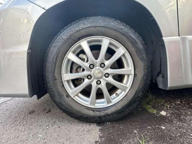 ヴェルファイア2.4 Z 4WD　両側パワースライドドア　寒冷地仕様　社外ナビ　ワンセグTV ETC　横滑り防止装置　コーナーセンサー　プッシュスタート　パワーバックドア　純正18インチアルミホイール夏　社外アルミホイール冬　バックカメラ 2400