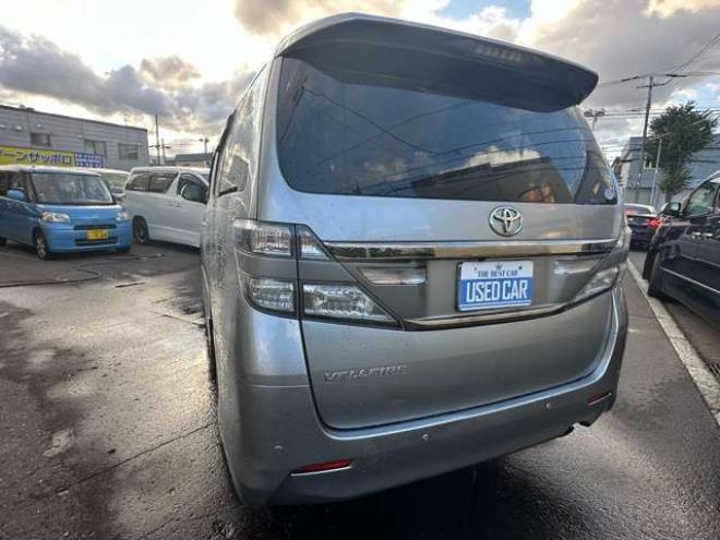 ヴェルファイア2.4 Z 4WD　両側パワースライドドア　寒冷地仕様　社外ナビ　ワンセグTV ETC　横滑り防止装置　コーナーセンサー　プッシュスタート　パワーバックドア　純正18インチアルミホイール夏　社外アルミホイール冬　バックカメラ 2400