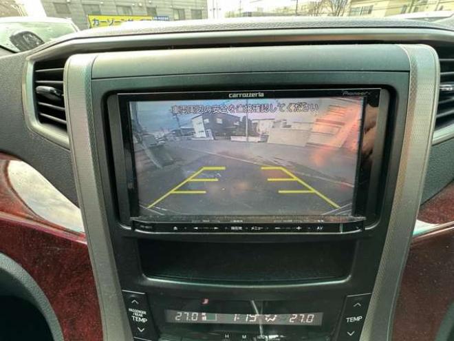 ヴェルファイア2.4 Z 4WD　片側パワースライドドア　寒冷地仕様　地デジ　Bluetooth　プッシュスタート　ETC　純正アルイホイール　社外アルミホイール冬　バックモニター　横滑り防止装置　コーナセンサー　インテリキー 2400