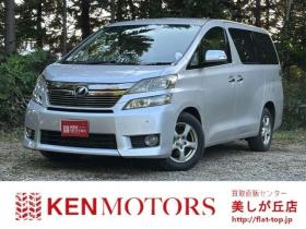 ヴェルファイア　2.4 X 4WD　ワンオーナー　パワーウィンドウ　パワステ　社外ナビ　純正アルミ　ABS　キーレス　バックカメラ　左側電動スライドドア　ETC　ワイパーデアイサー 2400